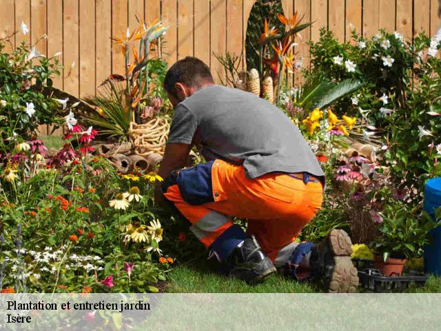 Plantation et entretien jardin Isère 