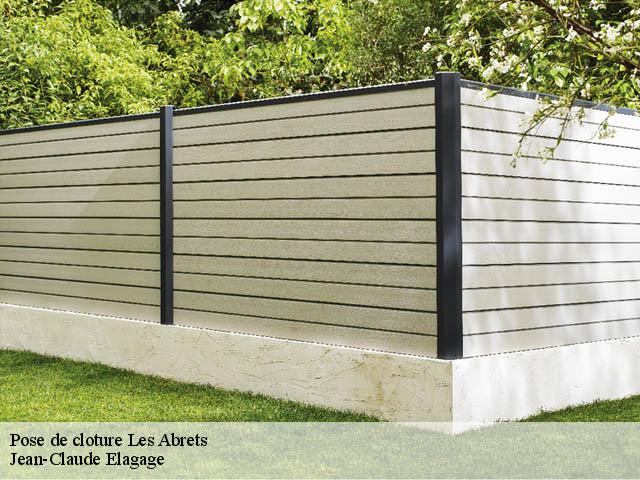 Pose de cloture les-abrets-38490 Jean-Claude Elagage