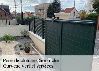 Pose de cloture choranche-38680 Gurvene vert et services