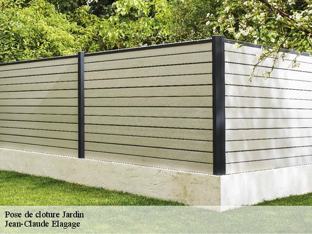 Pose de cloture  jardin-38200 Jean-Claude Elagage