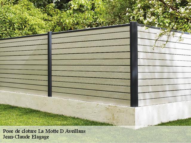 Pose de cloture la-motte-d-aveillans-38770 Jean-Claude Elagage