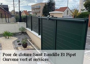 Pose de cloture  saint-baudille-et-pipet-38710 Gurvene vert et services