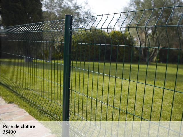 Pose de cloture 38400