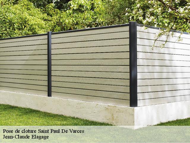 Pose de cloture saint-paul-de-varces-38760 Jean-Claude Elagage