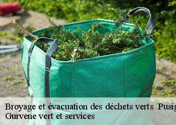 Broyage et évacuation des déchets verts pusignieu-38510 Gurvene vert et services